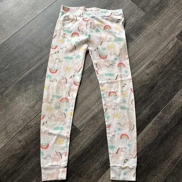 Unicorn pajamas with fuzzy slides - Picture 4 of 4